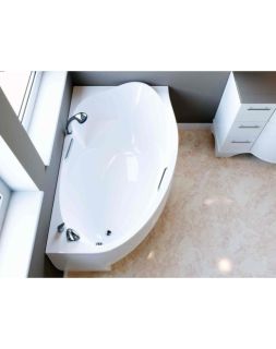 Ванна из искусственного камня Фэма Стиль Аделина L 150x90 см